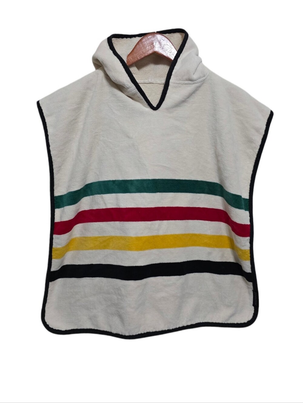 Pendleton Hooded Bath Towel in Glacier Stripe